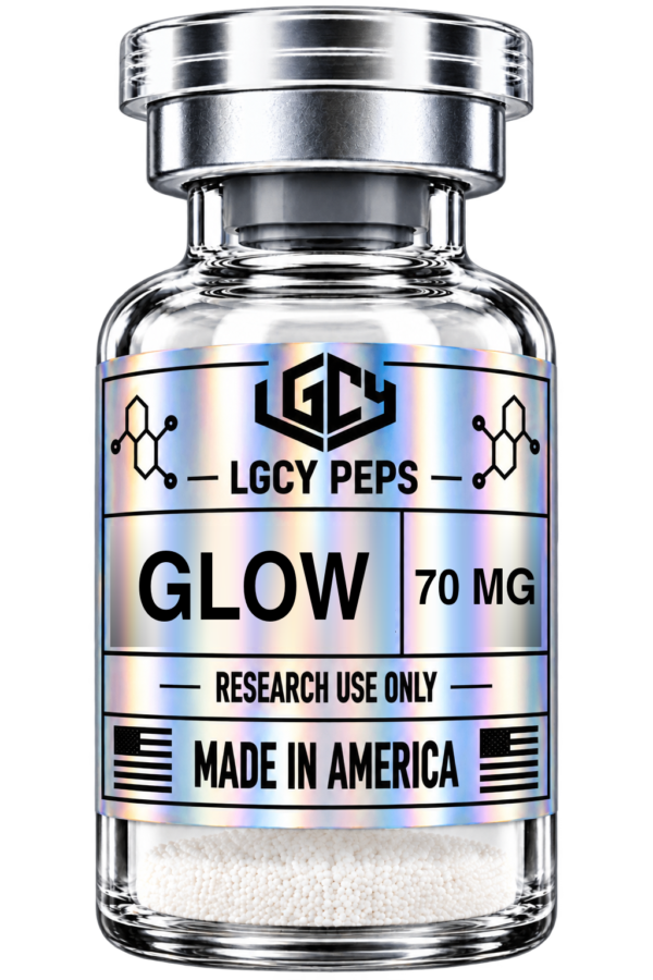 GLOW GHK-CU 50mg + TB-500 10mg + BPC-157 10mg